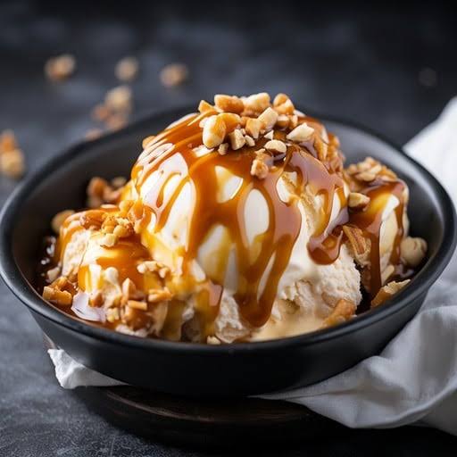 Caramel Nut Sundae